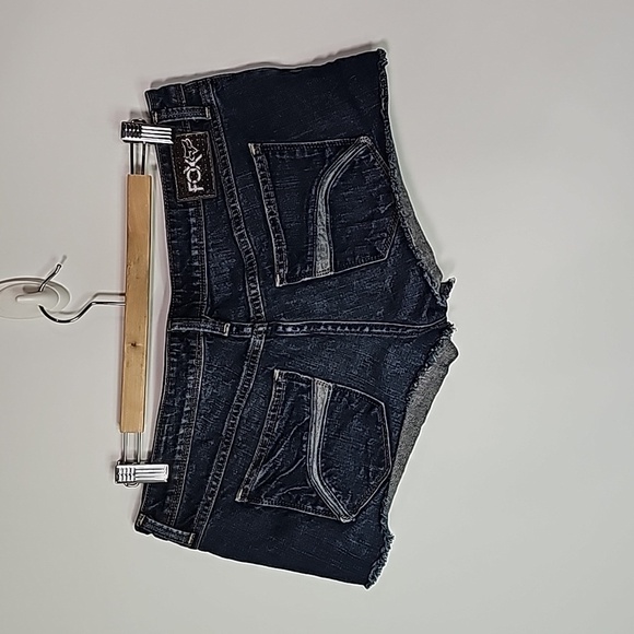 Fox Joyride dark wash jean shorts - Picture 4 of 8